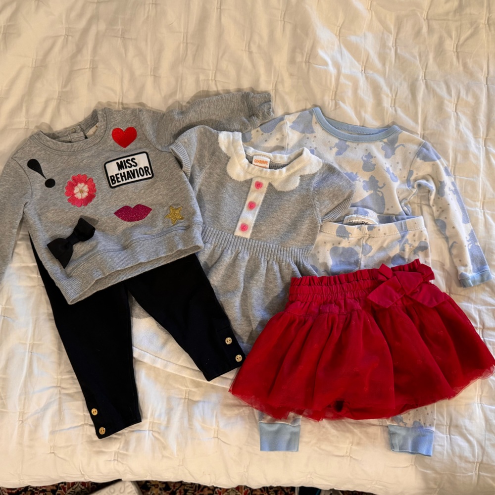 Set of used baby clothes. Kate Spade, Baby Gap, Gymboree